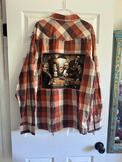 The Godfather “Poker Night” Upcycled – Levi’s Men’s XXL | April 25th Flannels